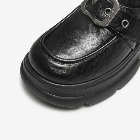 TATA/他她2025秋商场同款时尚休闲女乐福鞋新款7OL37CA5