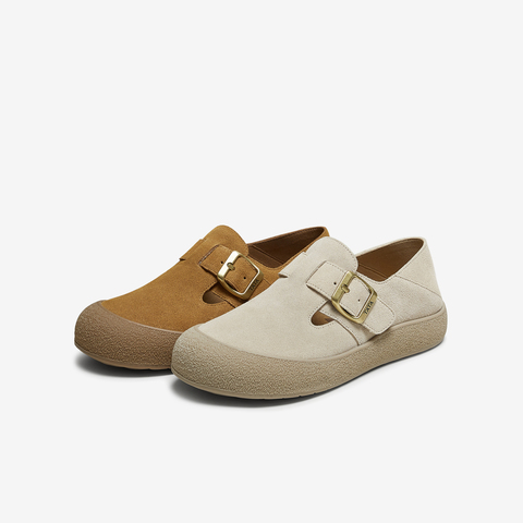 TATA/他她2025秋商场同款时尚百搭女勃肯鞋新款4TR01CM5