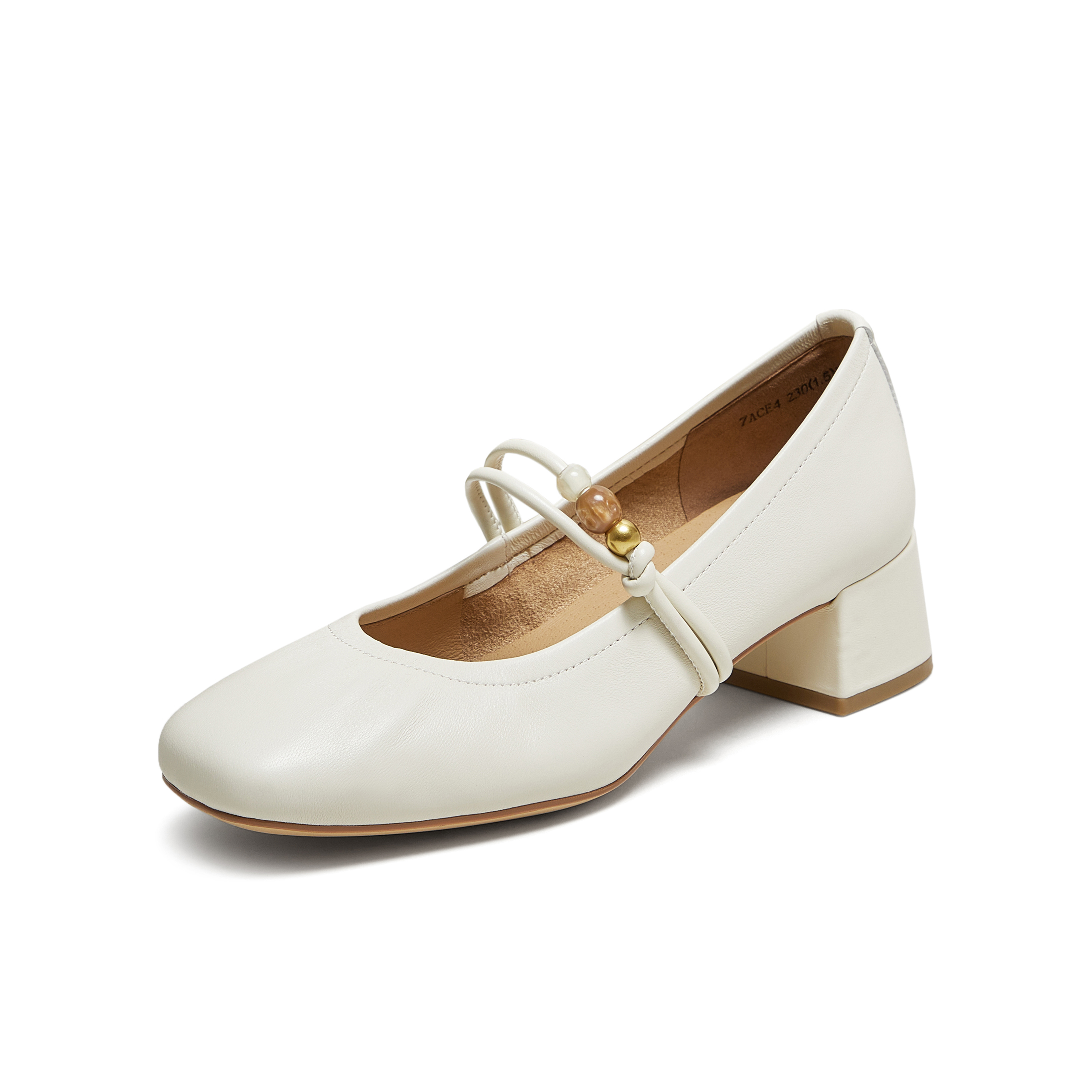 TATA/他她2025秋商场同款浅口女气质玛丽珍鞋新款7ACE4CQ5