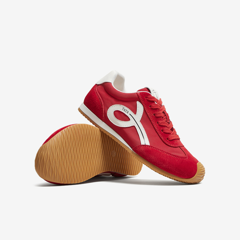 TATA/他她2025秋时尚休闲百搭女阿甘鞋新款EVN01CM5