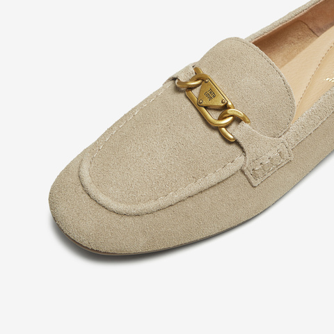 TATA/他她2025秋商场同款时尚休闲女乐福鞋新款7QCC1CA5