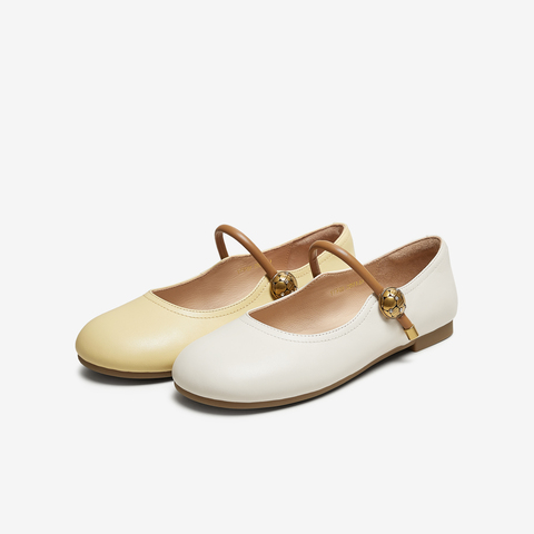 TATA/他她2025秋商场同款时尚百搭女玛丽珍鞋新款YFF03CQ5