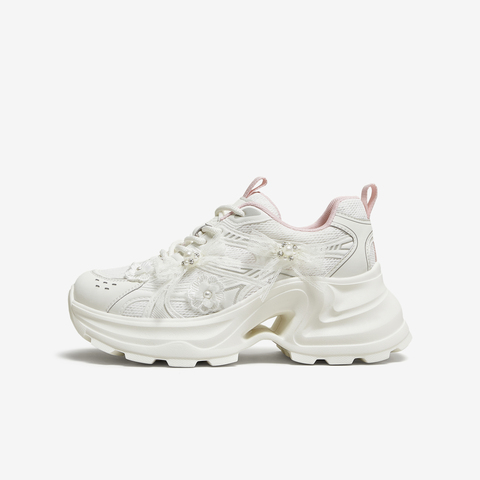 TATA/他她2025秋商场同款时尚休闲女老爹鞋新款5XH02CM5