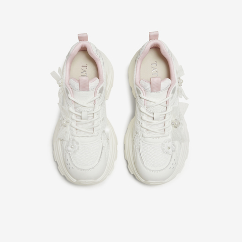 TATA/他她2025秋商场同款时尚休闲女老爹鞋新款5XH02CM5