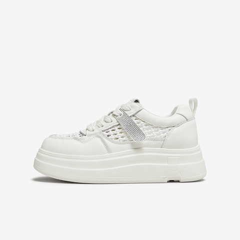 TATA/他她2025夏商场同款时尚休闲女板鞋新款CH901BM5