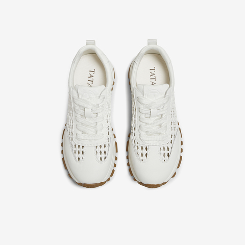 TATA/他她2025夏商场同款阿甘鞋女休闲运动鞋新款WPC14BM5