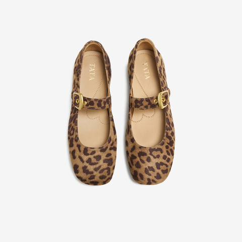 TATA/他她2025秋商场同款时尚百搭女玛丽珍鞋新款7H003CQ5