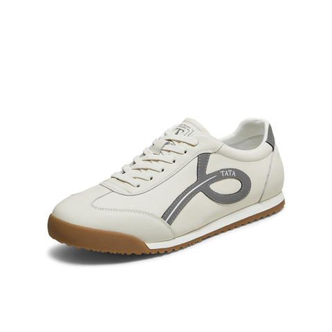 TATA/他她2025秋商场同款舒适百搭休闲男鞋新款QHB01CM5