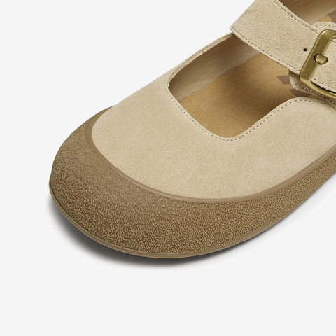 TATA/他她2025秋商场同款时尚百搭女勃肯鞋新款4TR02CQ5