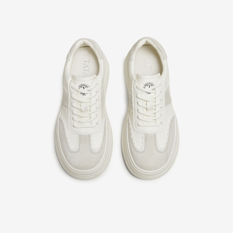 TATA/他她2025秋时尚休闲女德训鞋新款CT908CM5