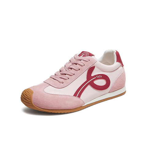 TATA/他她2025秋时尚休闲百搭女阿甘鞋新款EVN01CM5