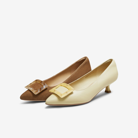 TATA/他她2025秋商场同款浅口女气质单鞋新款UMS04CQ5