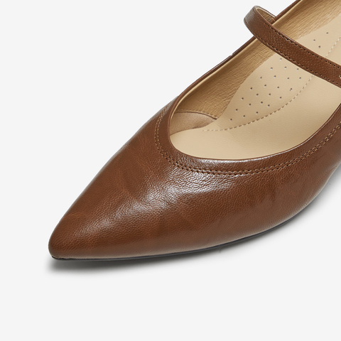 TATA/他她2025秋商场同款浅口气质女玛丽珍鞋新款XGM03CQ5