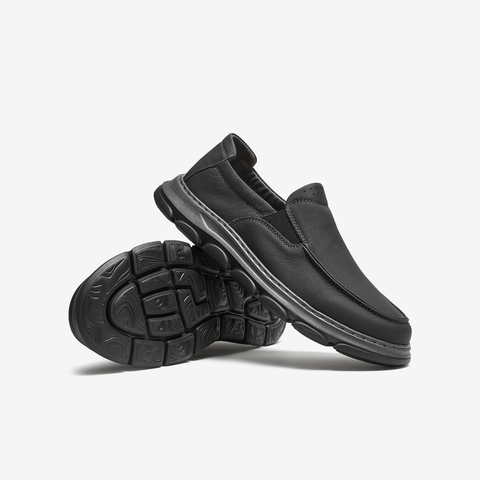 TATA/他她2025秋商场同款简约一脚蹬休闲皮鞋男新款299D9CM5