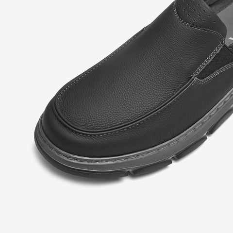 TATA/他她2025秋商场同款简约一脚蹬休闲皮鞋男新款299D9CM5