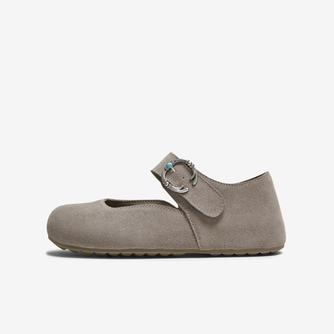 TATA/他她2025秋商场同款时尚百搭女勃肯鞋新款CF701CQ5