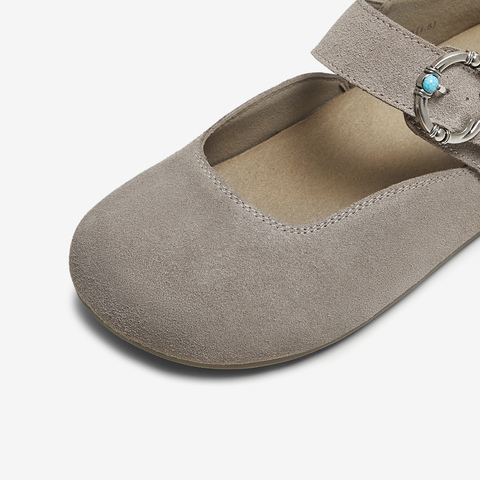 TATA/他她2025秋商场同款时尚百搭女勃肯鞋新款CF701CQ5