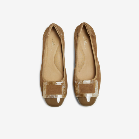 TATA/他她2025秋商场同款时尚浅口气质女单鞋新款UTG01CQ5