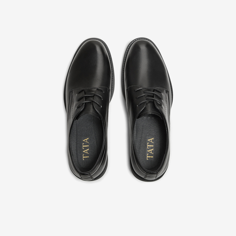 TATA/他她2025秋商场同款时尚厚底男皮鞋新款210A6CM5