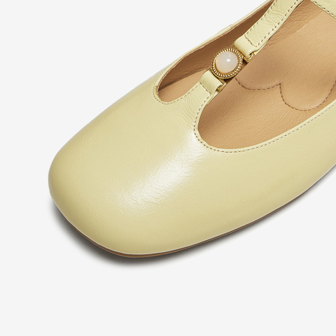 TATA/他她2025秋商场同款时尚百搭女玛丽珍鞋新款7H007CQ5