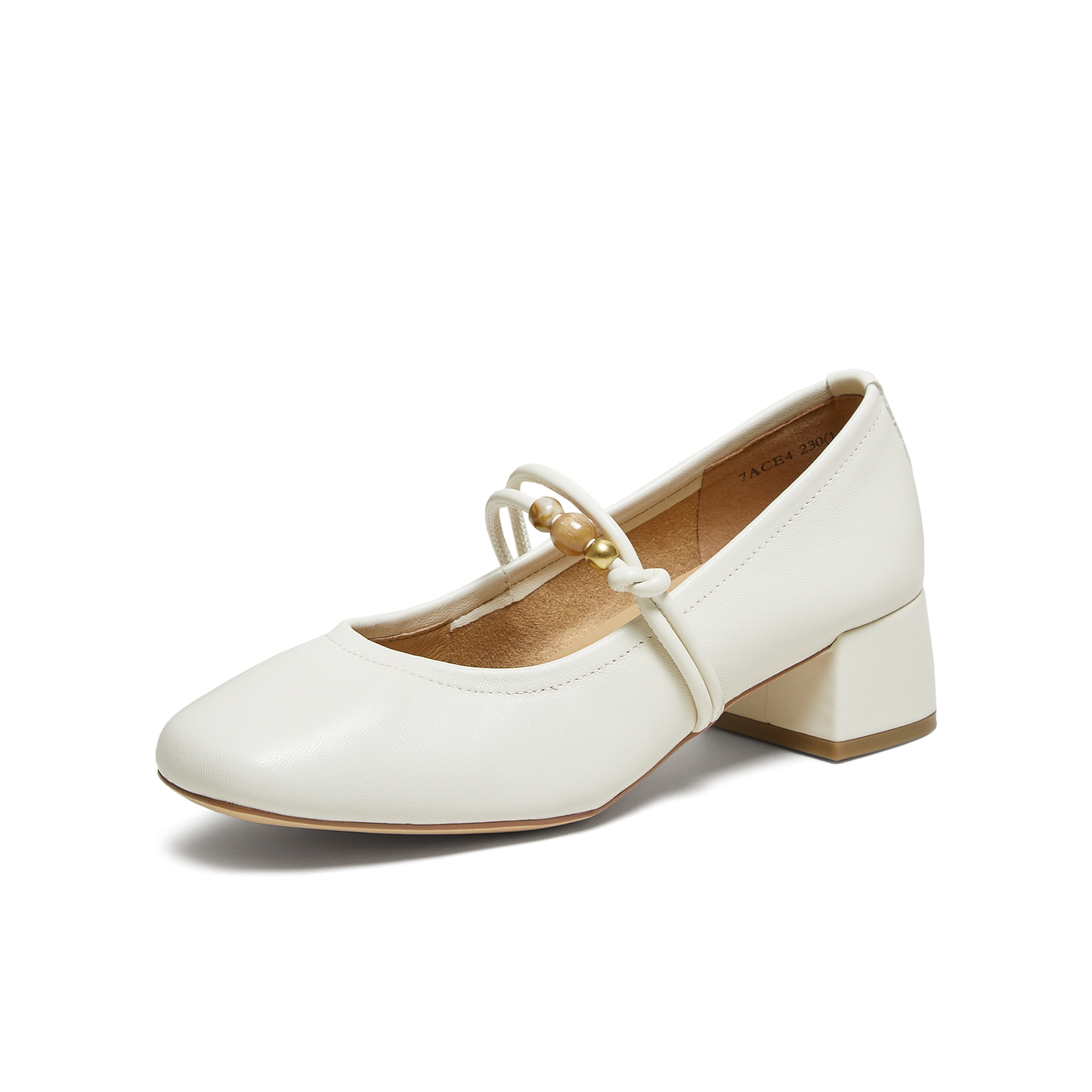 TATA/他她2025秋商场同款浅口女气质玛丽珍鞋新款7ACE4CQ5