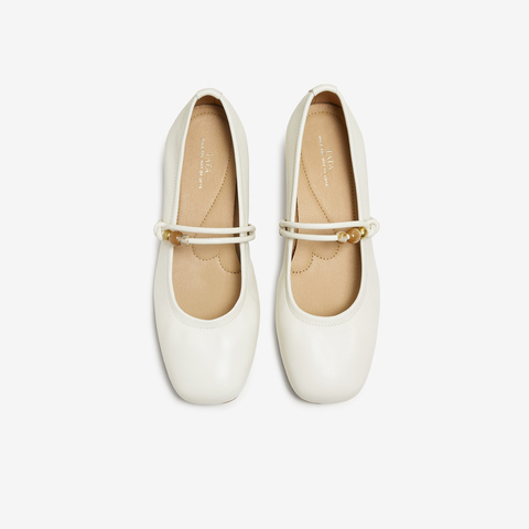 TATA/他她2025秋商场同款浅口女气质玛丽珍鞋新款7ACE4CQ5