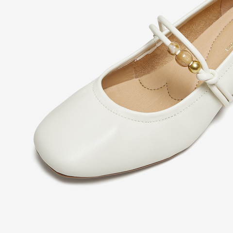 TATA/他她2025秋商场同款浅口女气质玛丽珍鞋新款7ACE4CQ5