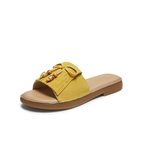 TATA/他她2025夏商场同款百搭时尚休闲女拖鞋新款YFG04BT5