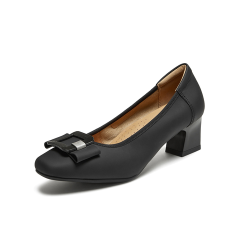 TATA/他她2025秋商场同款时尚气质浅口女单鞋新款URH03CQ5