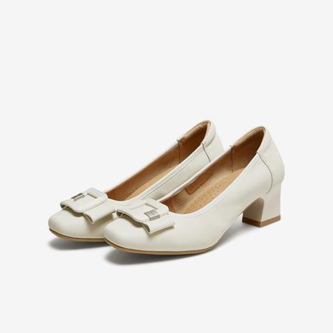 TATA/他她2025秋商场同款时尚气质浅口女单鞋新款URH03CQ5