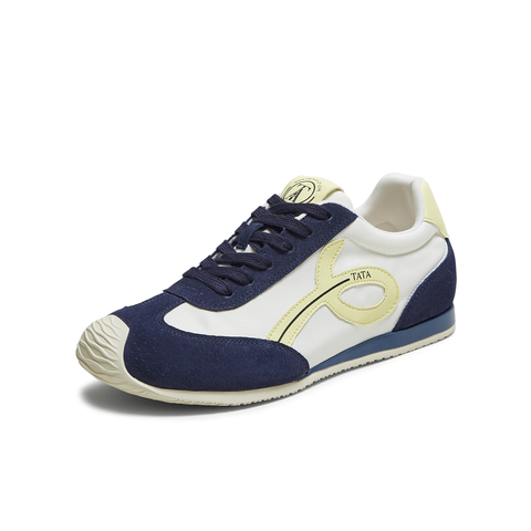 TATA/他她2025秋时尚休闲百搭女阿甘鞋新款EVN01CM5