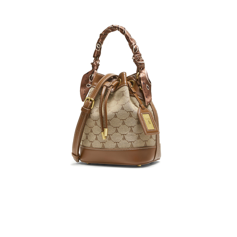 TATA/他她2025秋商场同款时尚百搭水桶包新款X3482CX5