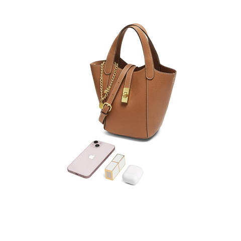 TATA/他她2025秋商场同款时尚百搭水桶包新款X3487CX5