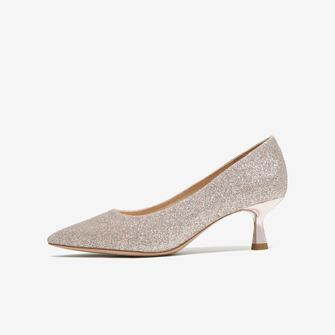 TATA/他她2025秋商场同款时尚气质细跟高跟鞋7QT17CQ5