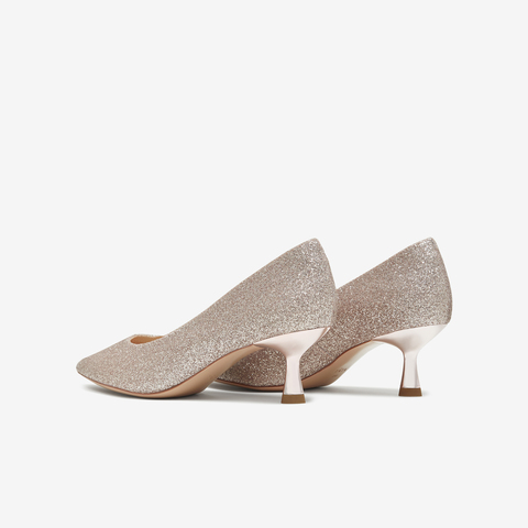 TATA/他她2025秋商场同款时尚气质细跟高跟鞋7QT17CQ5