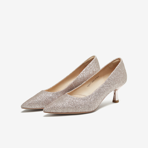 TATA/他她2025秋商场同款时尚气质细跟高跟鞋7QT17CQ5