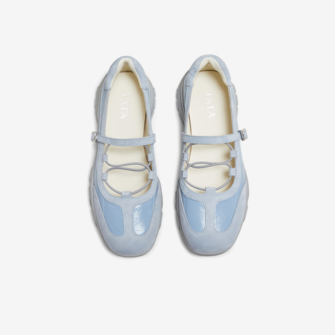 TATA/他她2025秋商场同款时尚休闲女玛丽珍鞋新款CWS01CQ5