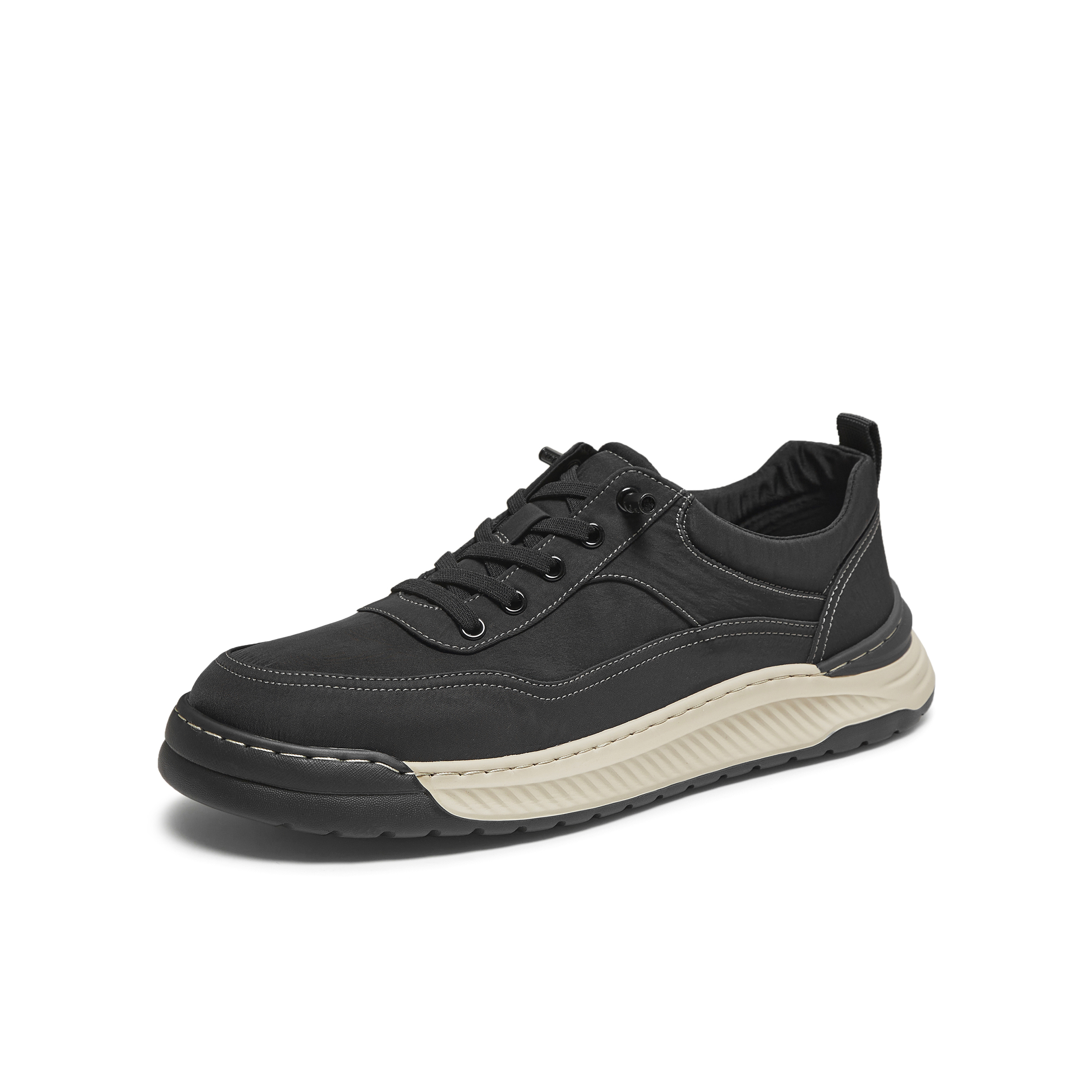 TATA/他她2025秋商场同款舒适百搭休闲男鞋新款73X27CM5