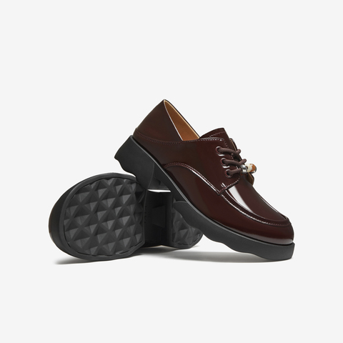 TATA/他她2025秋商场同款时尚休闲女牛津鞋新款CWK05CM5