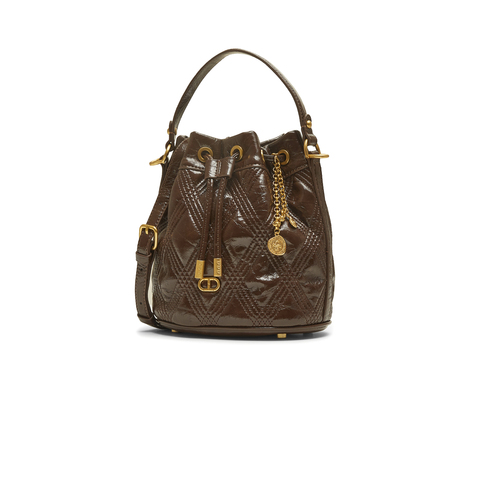 TATA/他她2025秋商场同款时尚百搭编织水桶包新款X3498CX5