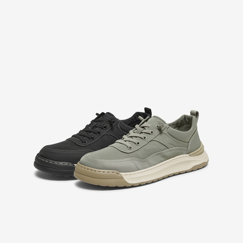 TATA/他她2025秋商场同款舒适百搭休闲男鞋新款73X27CM5