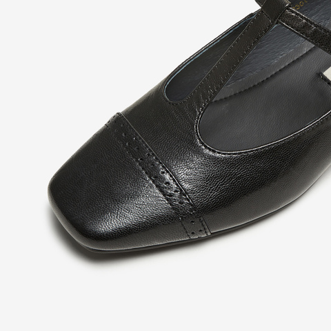 TATA/他她2025秋夏商场同款浅口女气质玛丽珍鞋新款USC01CQ5