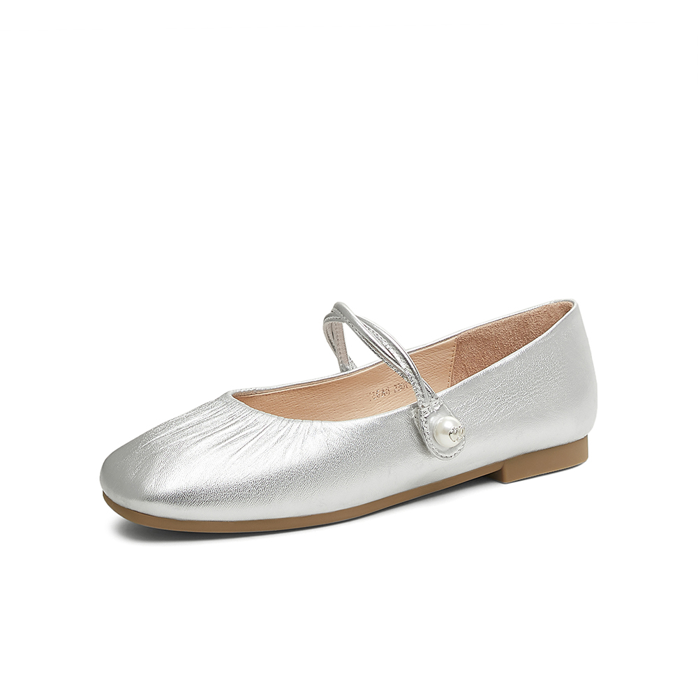 TATA/他她2025秋商场同款女时尚百搭玛丽珍鞋新款Y8GA6CQ5