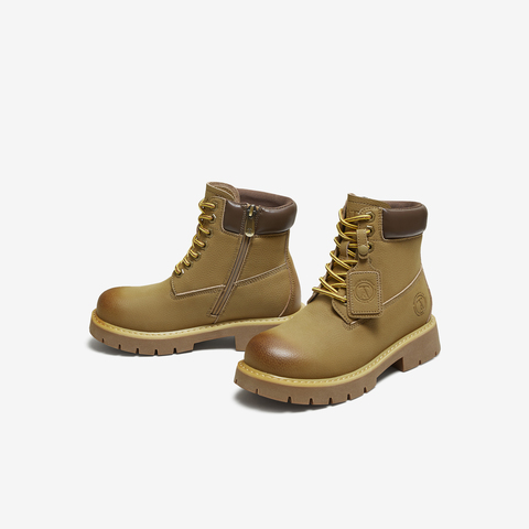 TATA/他她2025冬商场同款百搭时尚简约女工装靴新款CF502DD5