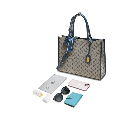 TATA/他她2025秋商场同款通勤女气质简约托特包新款X3504CX5