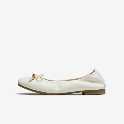 TATA/他她2025秋商场同款浅口女低平跟单鞋新款YVE01CQ5