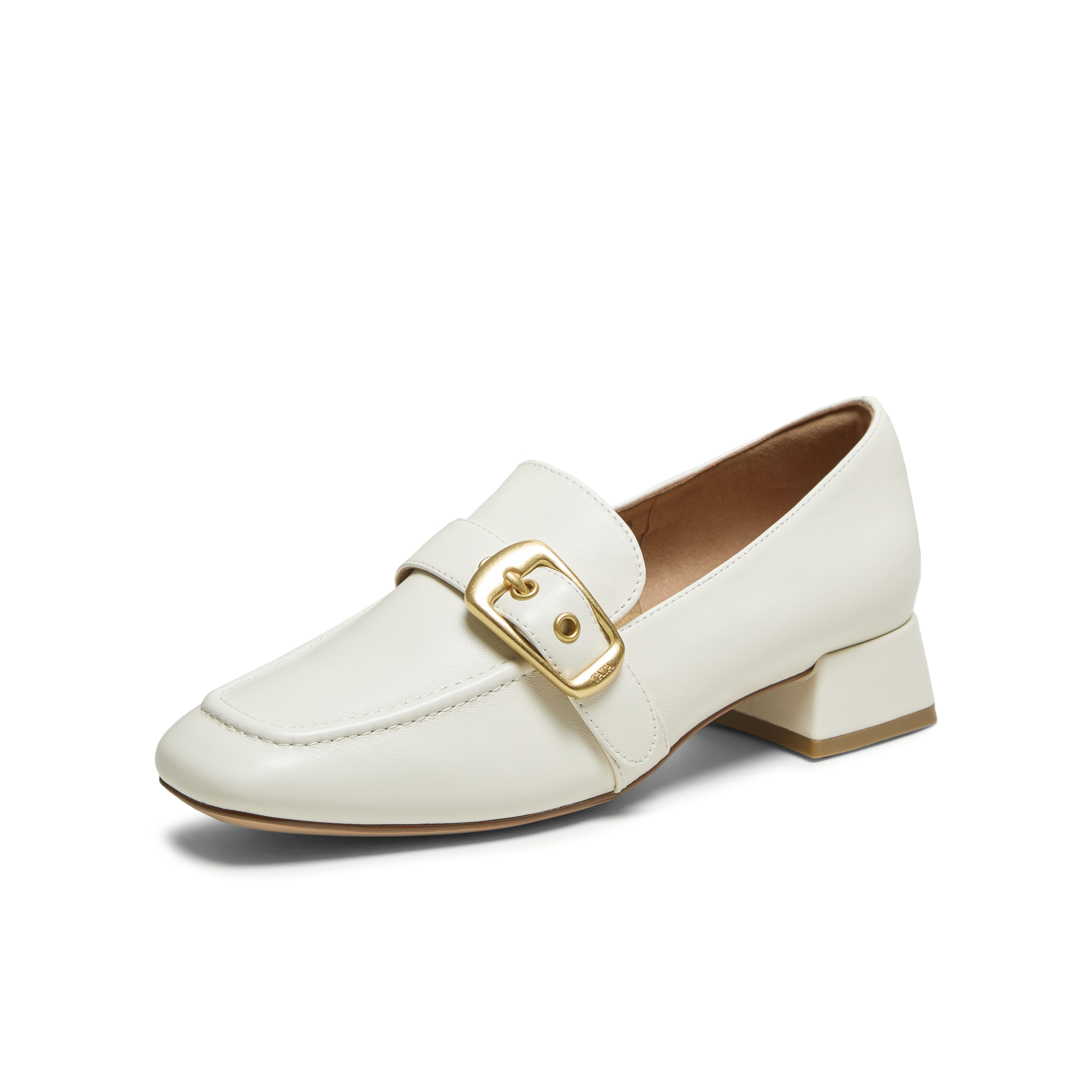 TATA/他她2025秋商场同款时尚休闲女乐福鞋新款7IDB4CA5