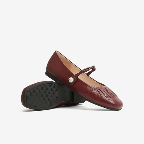 TATA/他她2025秋商场同款女时尚百搭玛丽珍鞋新款Y8GA6CQ5