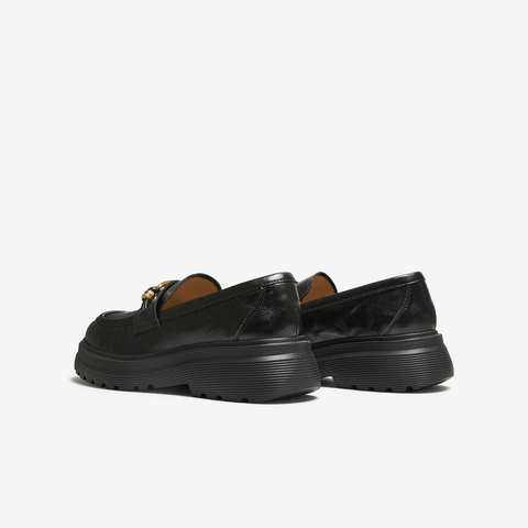 TATA/他她2025秋商场同款时尚休闲女乐福鞋新款7PJA8CA5