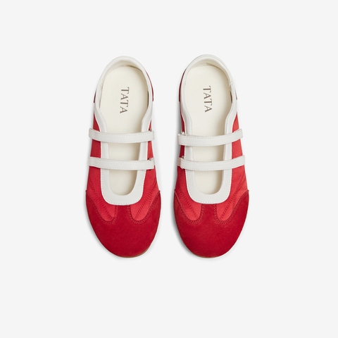 TATA/他她2025秋时尚休闲女玛丽珍鞋新款CHC01CQ5